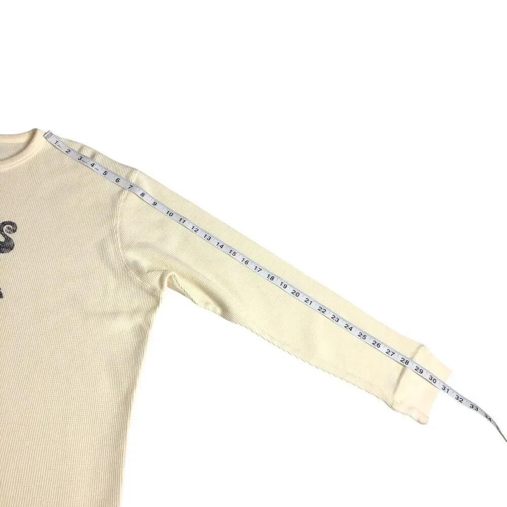 Vintage‎ Old Navy Sweater Mens XL Nitro Hot Rods Thermal Waffle Knit Grunge Y2k